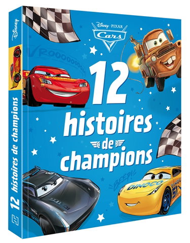Couverture de Cars : 12 histoires de champions par Disney.Pixar