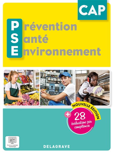 Couverture de Prévention santé environnement CAP : + 28 évaluations par compétences par Nadera Berna