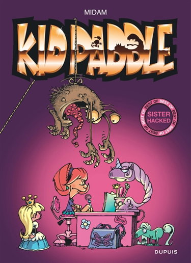Couverture de Kid Paddle : best of. Sister hacked par Midam