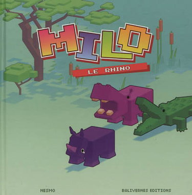 Couverture de Milo le rhino