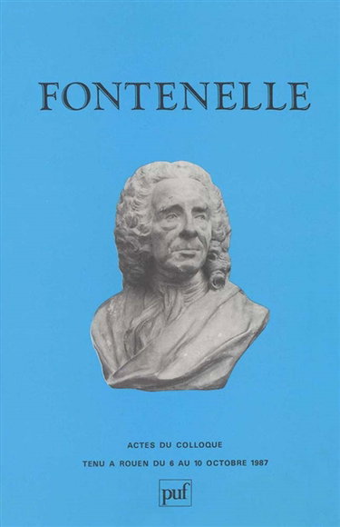 Couverture de Fontenelle : actes par Alain Niderst