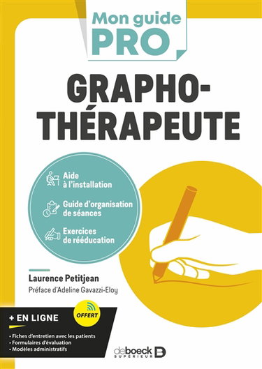Couverture de Graphothérapeute par Laurence Petitjean