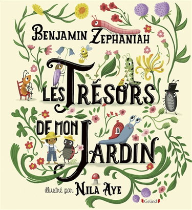 Couverture de Les trésors de mon jardin par Benjamin Zephaniah