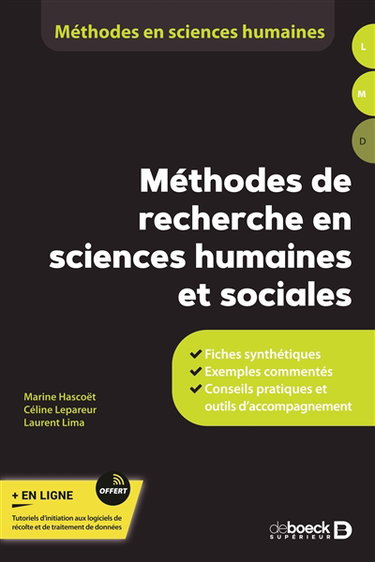 Couverture de Méthodes de recherche en sciences humaines et sociales