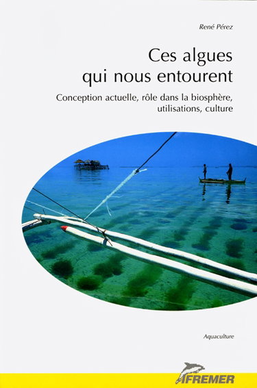 Couverture de Ces algues qui nous entourent : conception actuelle, rôle dans la biosphère, utilisations, culture par René Pérez