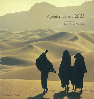 Couverture de Agenda désert 2003 par Jean-Luc Manaud