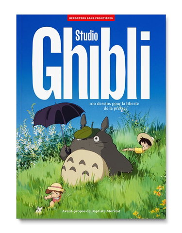 Couverture de Studio Ghibli : 100 photos pour la liberté de la presse