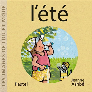 Couverture de Les images de Lou et Mouf. L'été