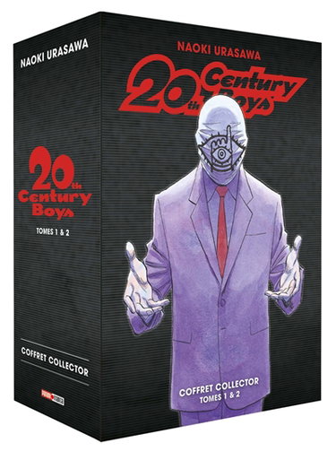 Couverture de 20th century boys : coffret collector : tomes 1 & 2 par Naoki Urasawa