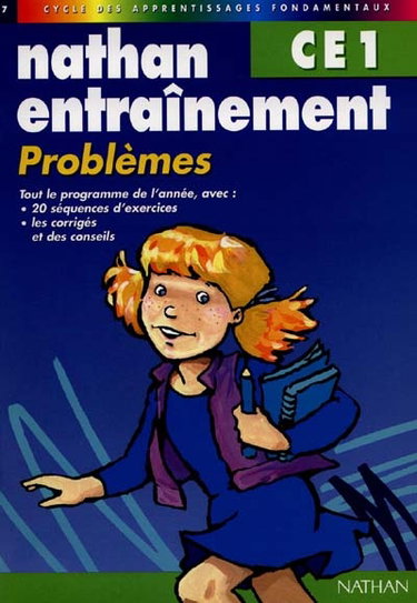 Couverture de Problèmes CE1 par Eric Planque