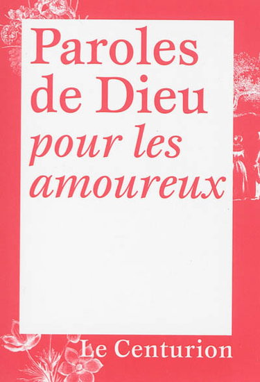 Couverture de Paroles de Dieu pour les amoureux