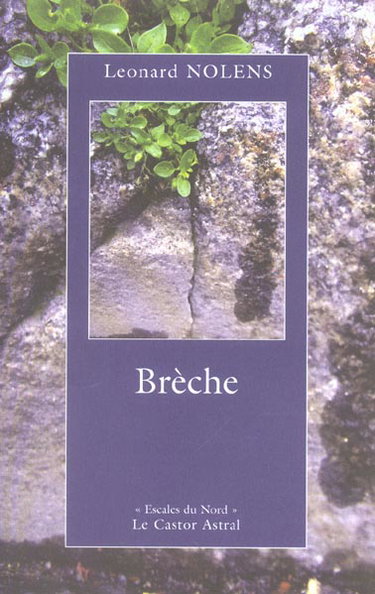 Couverture de Brèche par Leonard Nolens