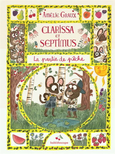 Couverture de Clarissa et Septimus. Vol. 2. La partie de pêche par Amélie Graux