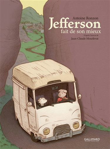 Couverture de Jefferson fait de son mieux par Antoine Ronzon