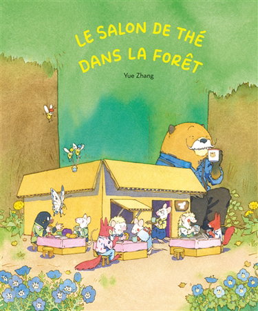 Couverture de Le salon de thé dans la forêt par Yue Zhang