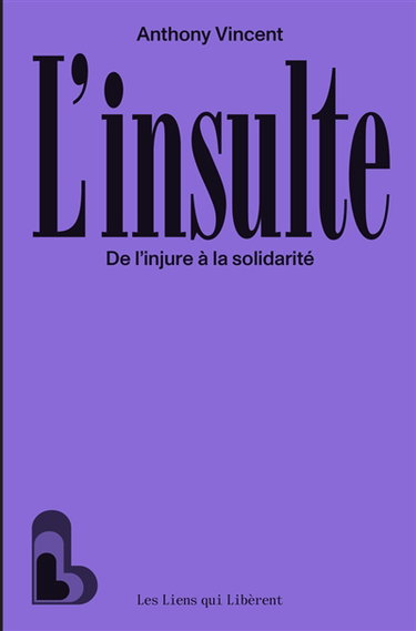 Couverture de L'insulte : de l'injure à la solidarité