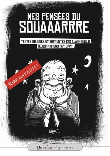 Couverture de Mes pensées du souaaarrre par Alain Guillo