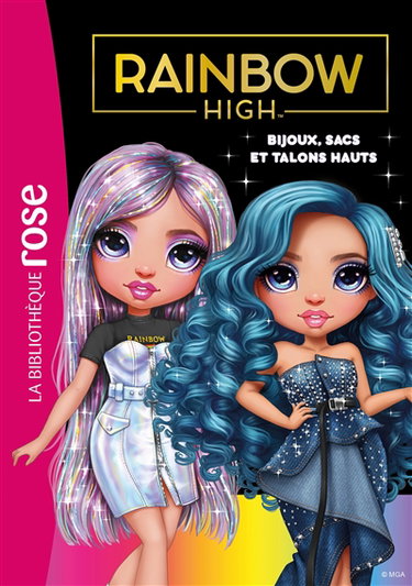 Couverture de Rainbow High. Vol. 25. Bijoux, sacs et talons hauts par Vanessa Rubio-Barreau