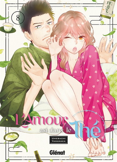 Couverture de L'amour est dans le thé. Vol. 8 par Umebachi Yamanaka