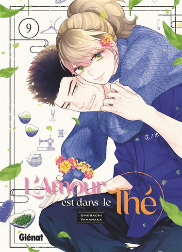 Couverture de L'amour est dans le thé. Vol. 9 par Umebachi Yamanaka