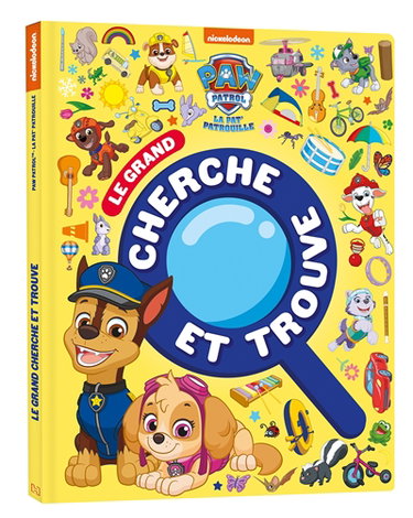 Couverture de La Pat' Patrouille : le grand cherche et trouve par Nickelodeon