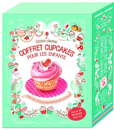 Couverture de Coffret cupcakes pour les enfants : plus de 20 délicieuses recettes par Nancy Leschnikoff