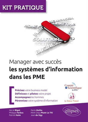 Couverture de Manager avec succès les systèmes d'information dans les PME par Collectif