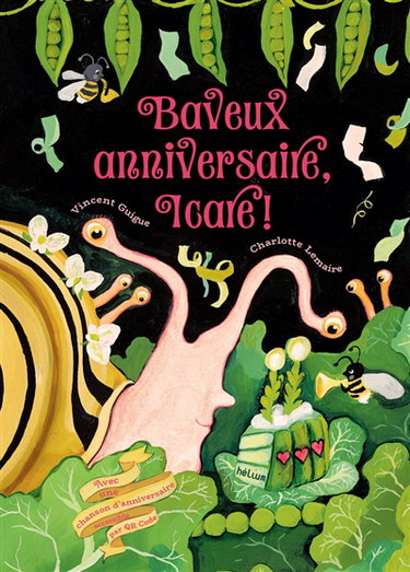 Couverture de Baveux anniversaire, Icare ! par Vincent Guigue