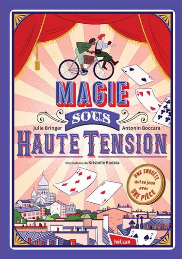 Couverture de Magie sous haute tension par Julie Bringer