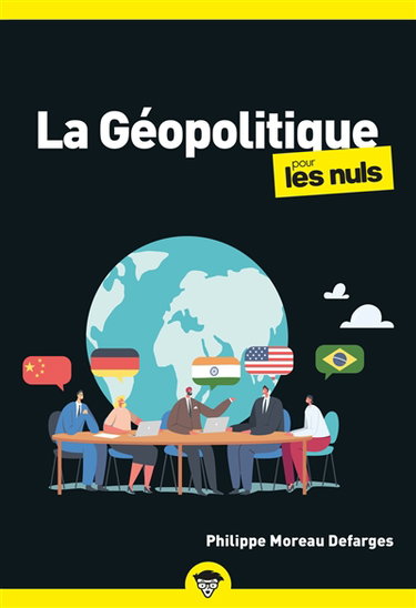 Couverture de La géopolitique pour les nuls par Philippe Moreau Defarges