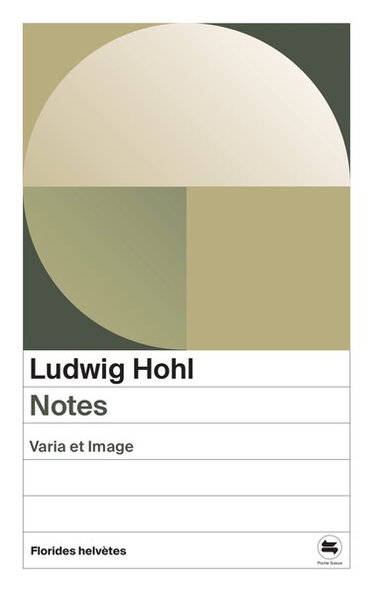 Couverture de Notes : varia et image par Ludwig Hohl