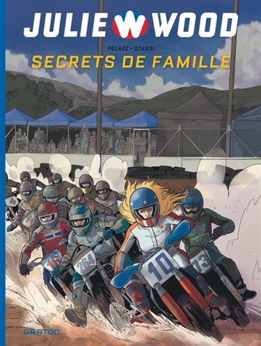 Couverture de Julie Wood : saison 2. Vol. 2. Secrets de famille par Philippe Pelaez