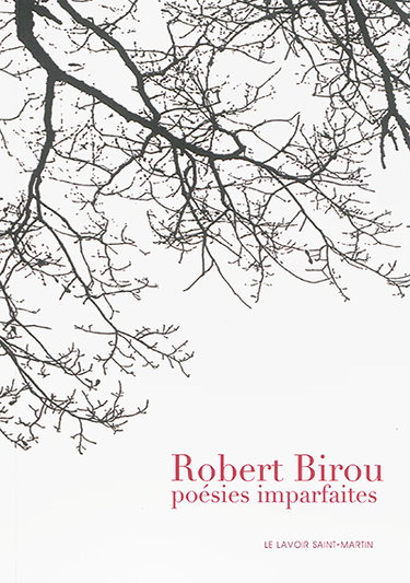 Couverture de Poésies imparfaites par Robert Birou