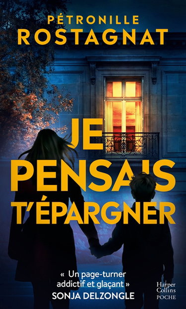 Couverture de Je pensais t'épargner : thriller