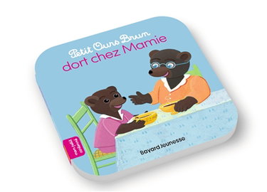 Couverture de Petit Ours Brun dort chez mamie par Marie Aubinais