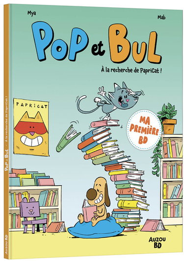Couverture de Pop et Bul. A la recherche de PapriCat !