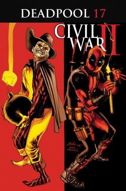 Couverture de All-New Deadpool. Vol. 4. Civil war II par Gerry Duggan