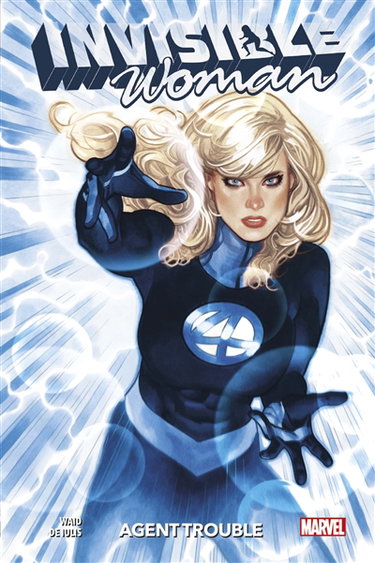Couverture de Invisible woman : agent trouble par Mark Waid