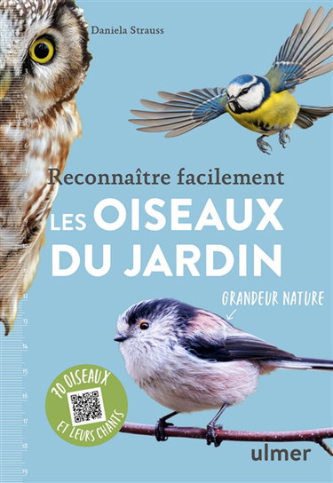 Couverture de Reconnaître facilement les oiseaux du jardin : grandeur nature : 70 oiseaux et leurs chants