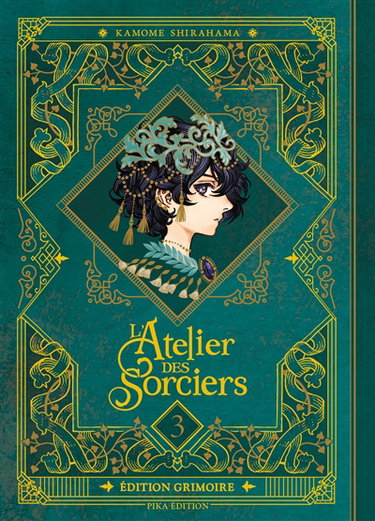 Couverture de L'atelier des sorciers. Vol. 3 par Kamome Shirahama