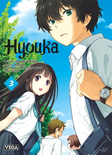 Couverture de Hyouka. Vol. 3 par Honobu Yonezawa