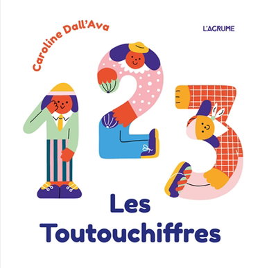 Couverture de Les toutouchiffres par Caroline Dall'Ava