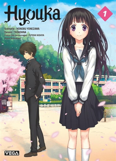 Couverture de Hyouka. Vol. 1 par Honobu Yonezawa