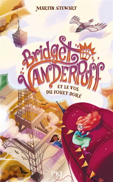 Couverture de Bridget Vanderpuff. Vol. 3. Bridget Vanderpuff et le vol du fouet doré par Martin J. Stewart