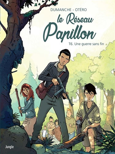 Couverture de Le réseau Papillon. Vol. 6. Une guerre sans fin par Franck Dumanche