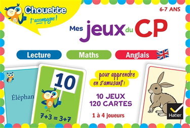 Couverture de Mes jeux du CP, 6-7 ans : lecture, maths, anglais