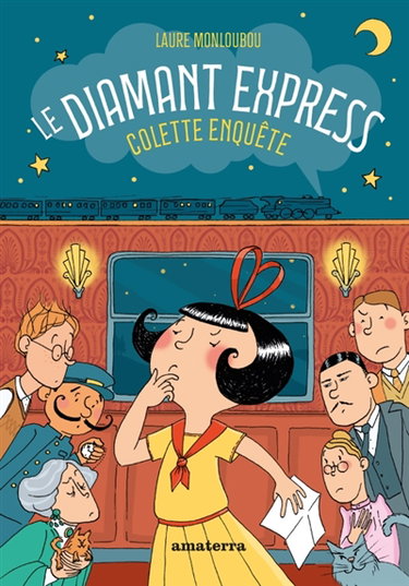 Couverture de Colette enquête. Le diamant express