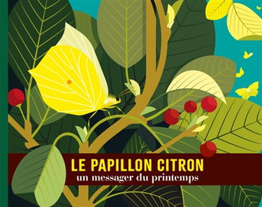 Couverture de Le papillon citron : un messager du printemps par Cécile Jacoud