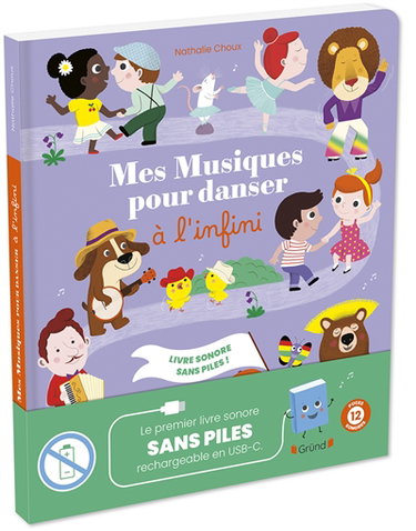 Couverture de Mes musiques pour danser à l'infini