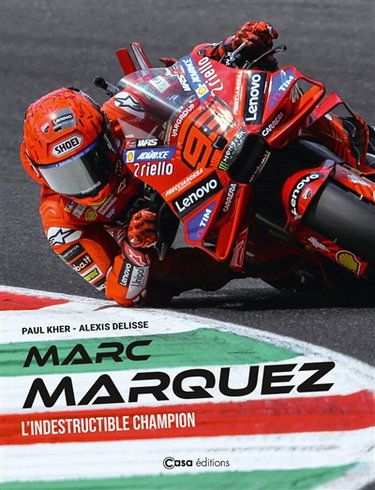 Couverture de Marc Marquez : l'indestructible champion par Paul Kher